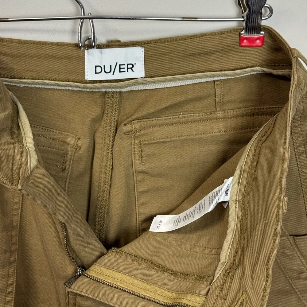 DUER Mens Khaki Pants 31x32
